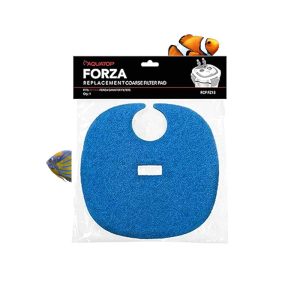 AquaTop Coarse Blue Filter Sponge with Bag & Header – Suitable with FZ13 Canister Filter – Captures Bigger Particles for Clearer Water – Excellent for Freshwater and Saltwater…