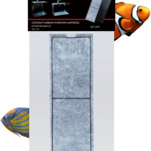 Aquatop Premium Carbon Filter Pad Substitute for BFT-08 & BFT-13 Aquariums – Enhances Water Readability and Filtration Efficiency, Mannequin BFT-RFP